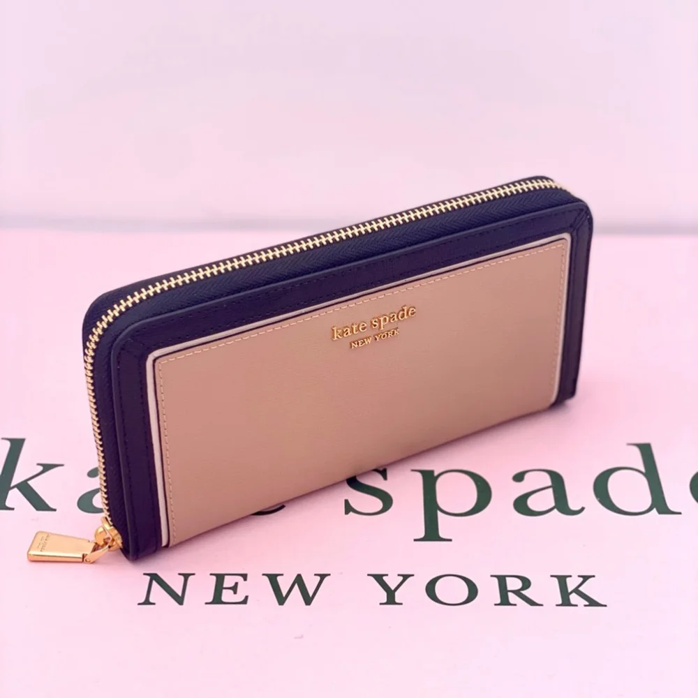 Kate Spade Morgan Continental Wallet Cafe Mocha